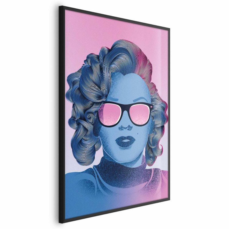 Plakat Artgeist Norma Jeane 29,7x42 cm z ramą czarną 1 szt