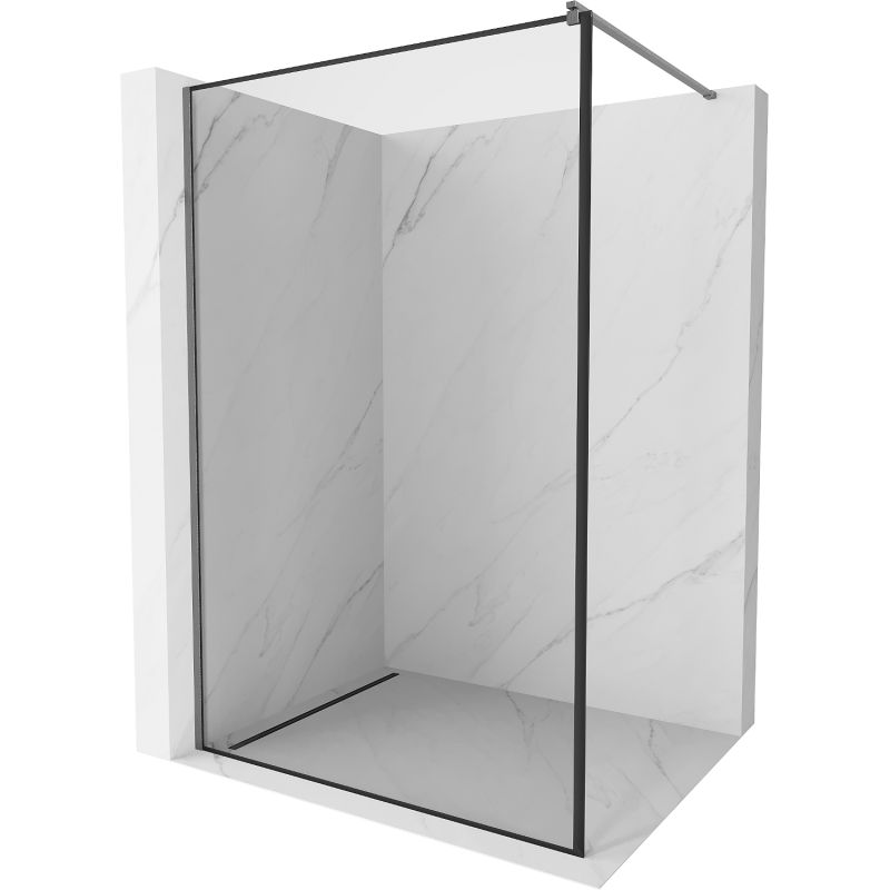 Ścianka prysznicowa Mexen Kioto czarny wzór 70 x 200 cm 800-070-101-66-70 1 szt.