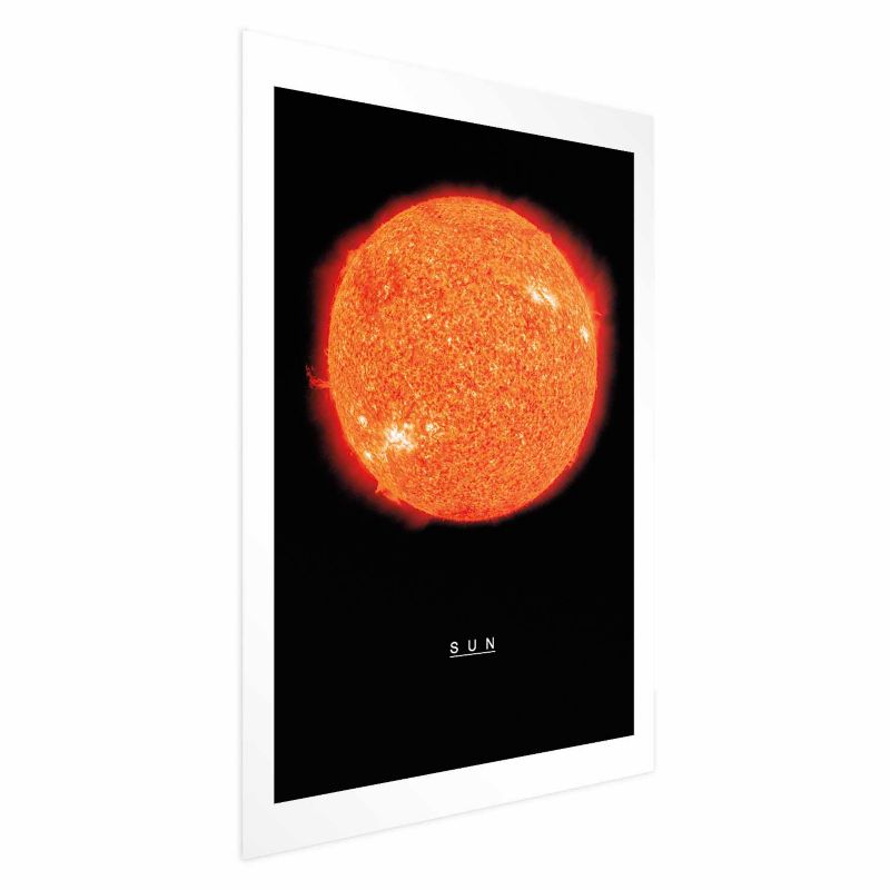 Plakat Artgeist Słońce 21x30 cm bez ramy 1 szt