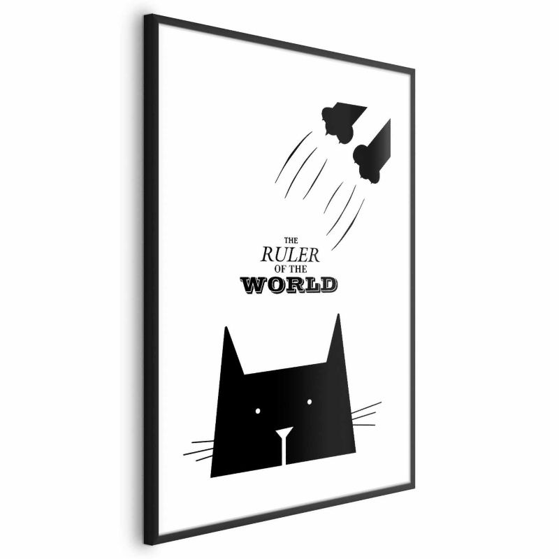 Plakat Artgeist Król świata 21x30 cm z ramą czarną 1 szt
