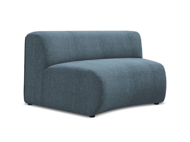 Moduł pizza Makamii Ekahi z tkaniny szenilowej 147x89 cm jeans 1 szt.