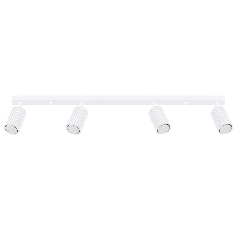 Plafon Sollux Lighting KARBON 4L biały 1 szt.