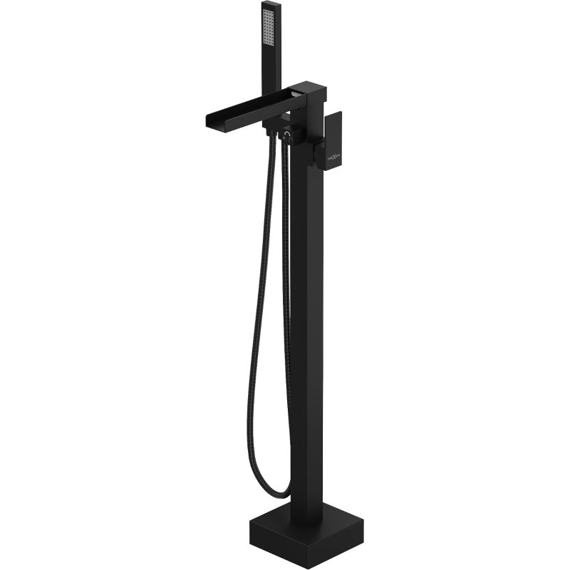 Bateria wannowa wolnostojąca Mexen Algar czarna 102 cm 1 szt.
