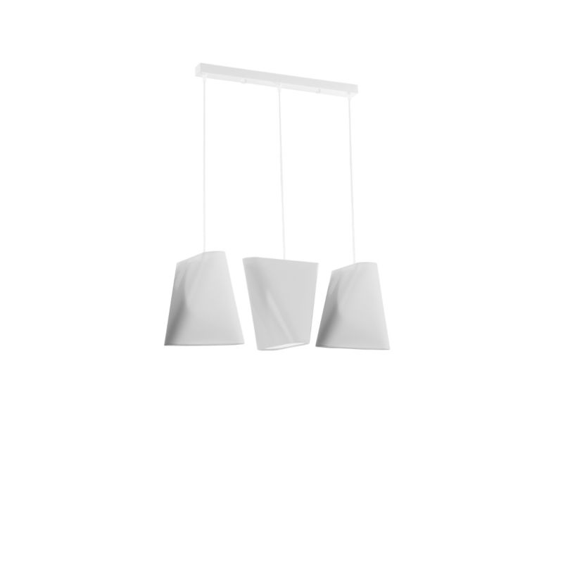 Żyrandol Sollux Lighting BLUM 3 biały 1 szt.
