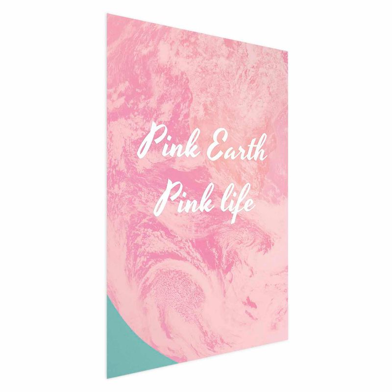 Plakat Artgeist Pink Earth 40x60 cm bez ramy 1 szt
