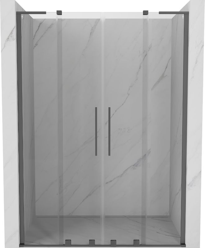 Drzwi prysznicowe rozsuwane Mexen Velar L transparent 160x200 cm 1 szt.