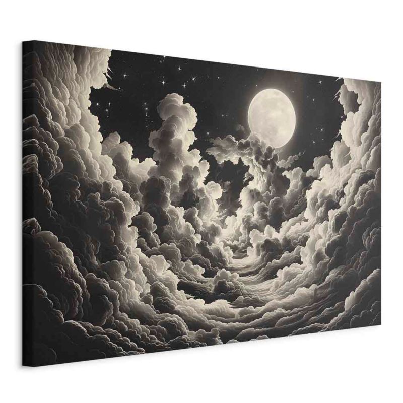 Obraz Artgeist Pejzaż nocy 90 x 60 cm płótno włoskie 1 szt