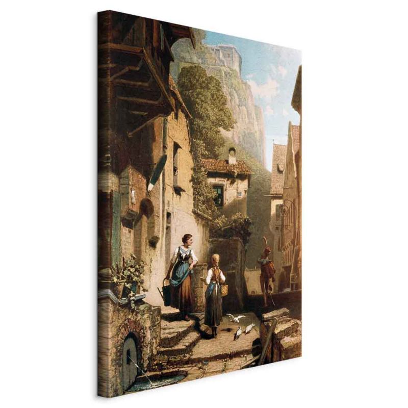 Obraz Artgeist Im Dachstübchen 40 x 60 cm płótno włoskie 1 szt