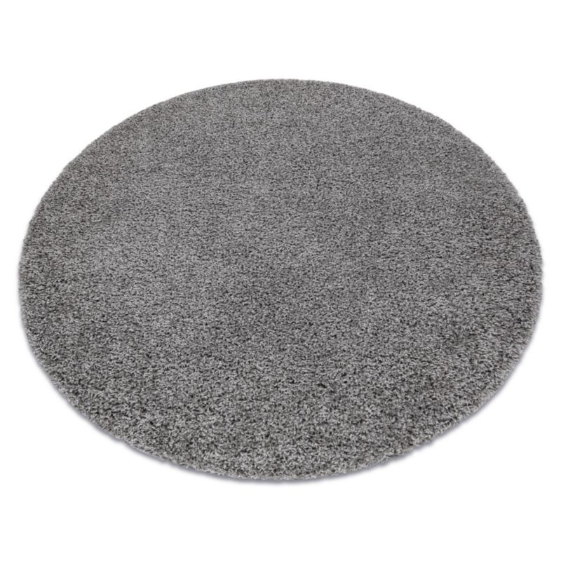 Dywan Soffi RugsX koło 80 cm szary AF237 1 szt.