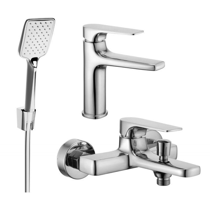 Zestaw wannowy Mexen Lynx chrom 745903R62-00 1 szt.