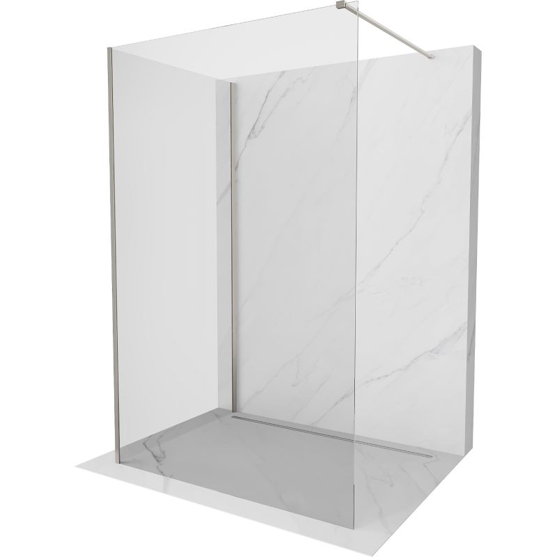 Ścianka prysznicowa Mexen Kioto transparent 140 x 120 cm 2 szt.