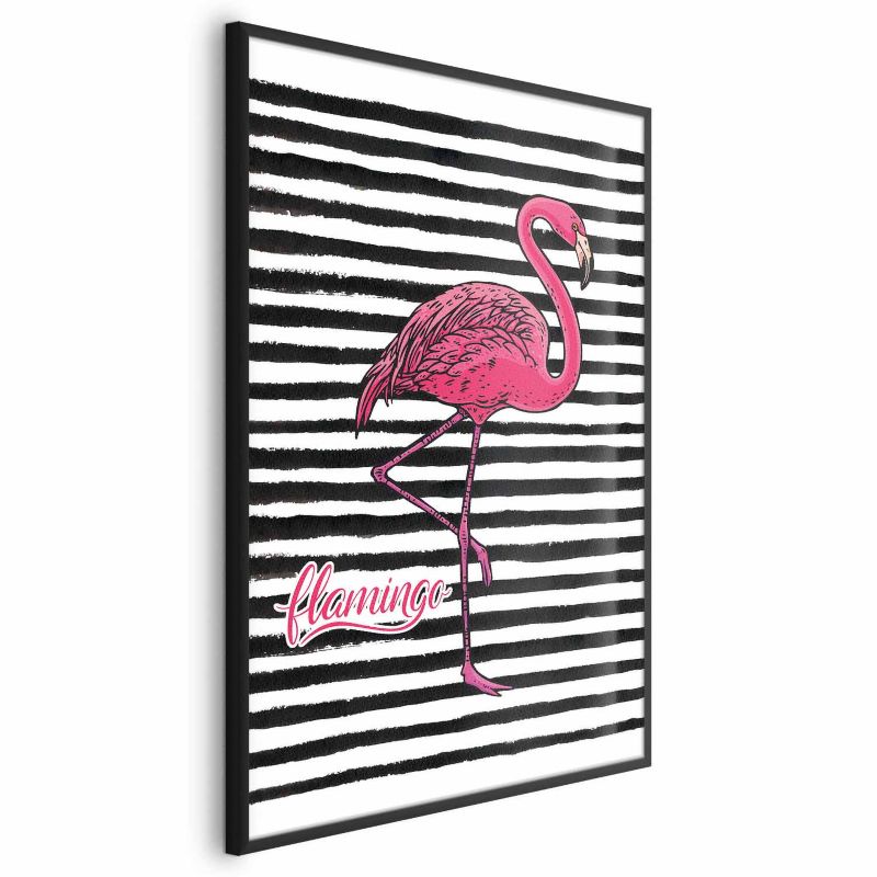 Plakat Artgeist Flaming 40x60 cm z ramą czarną 1 szt