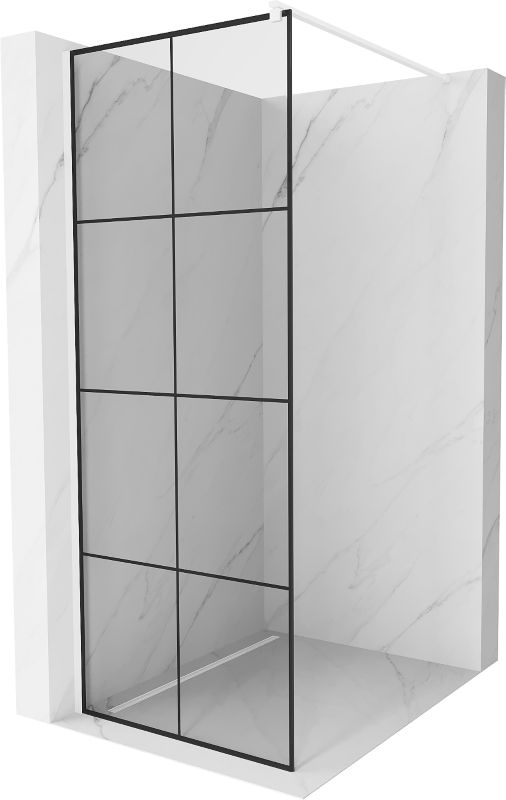 Ścianka prysznicowa Mexen Kioto czarny wzór 70x200cm 800-070-101-20-77 1 szt.