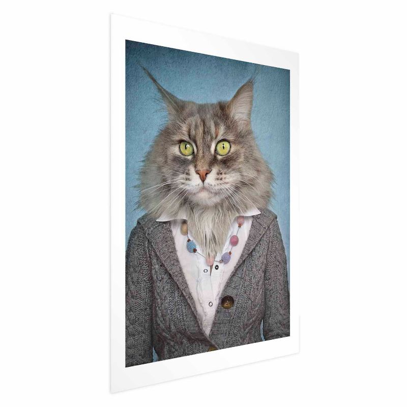 Plakat Artgeist Pani kot 21x30 cm bez ramy 1 szt