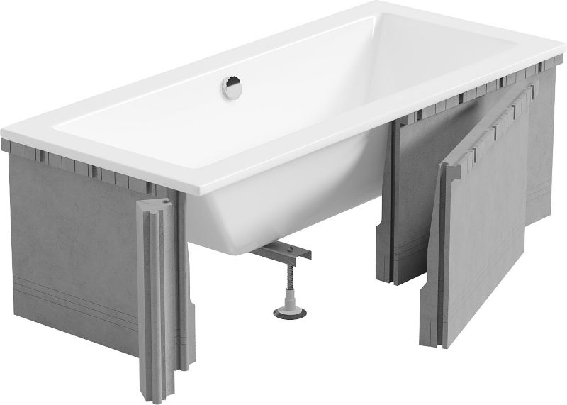 Obudowa do wanny Mexen X-ST biała 120-150 x 70-90 cm 1 szt.