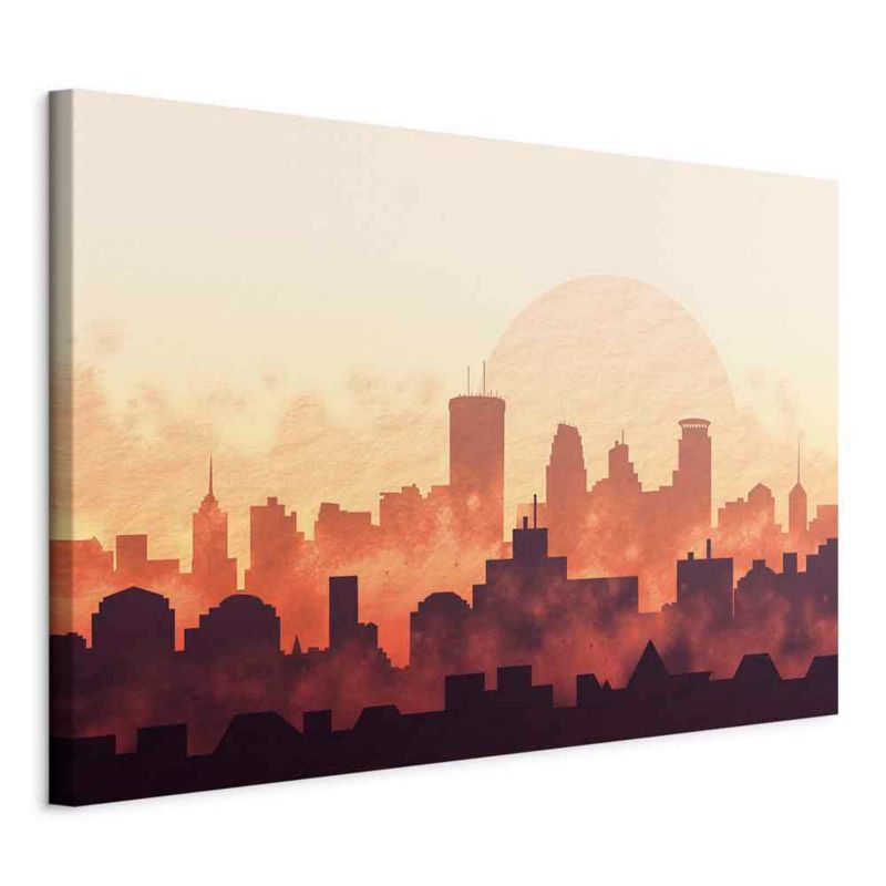 Obraz Artgeist Żar miasta 90 x 60 cm płótno włoskie 1 szt
