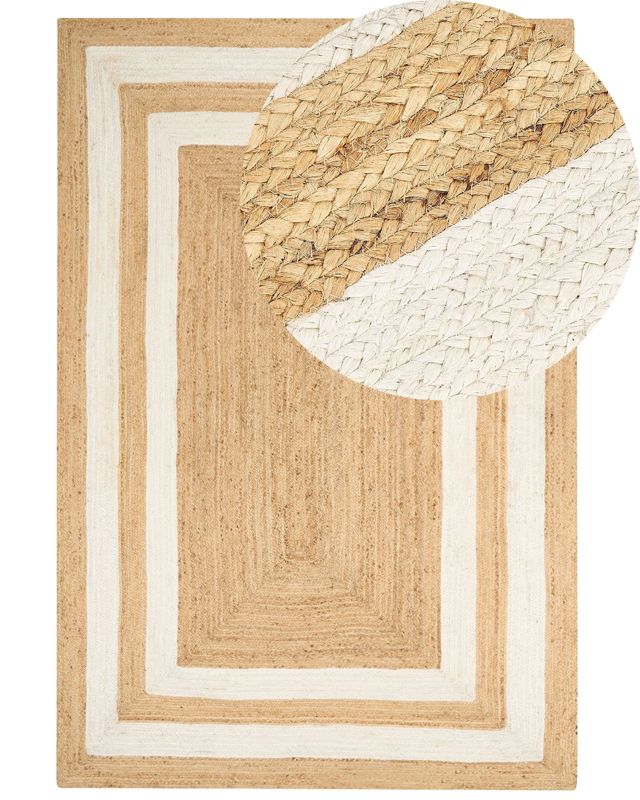 Dywan z juty 160 x 230 cm beżowy Gemerek 1 szt.