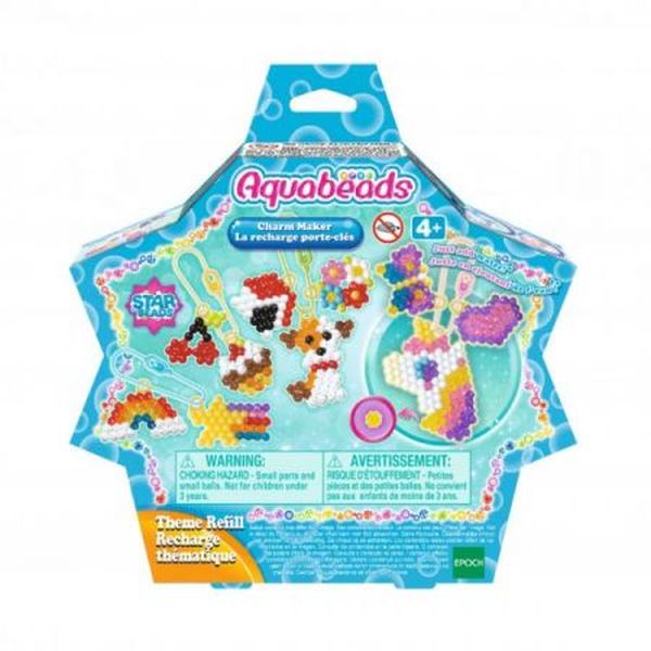 Aquabeads Koraliki Gwiazki-Zawieszki Uzupełniające, Epoch