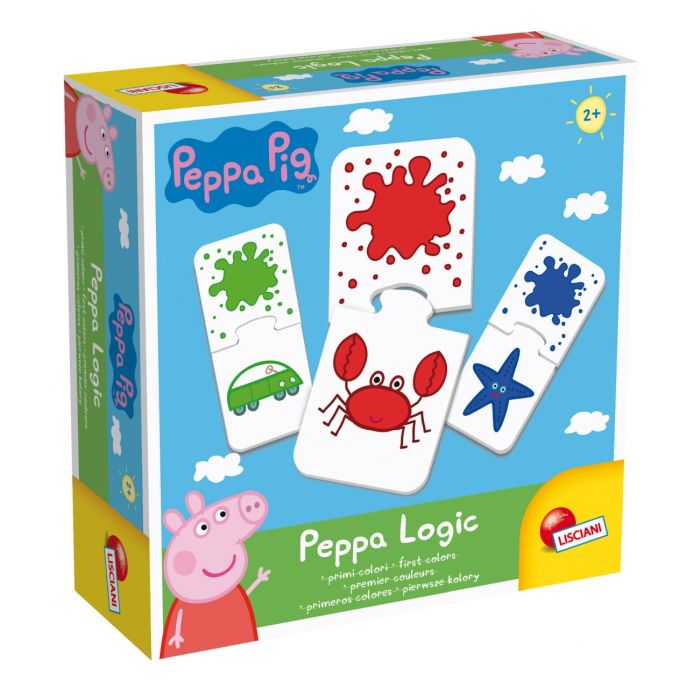 Puzzle gra logiczna Peppa Pig Lisciani
