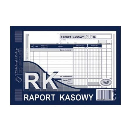 RAPORT KASOWY A5 411-3
