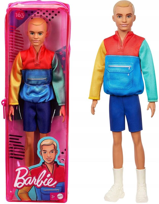 Barbie Fashionistas - Modny Ken 163 GRB88