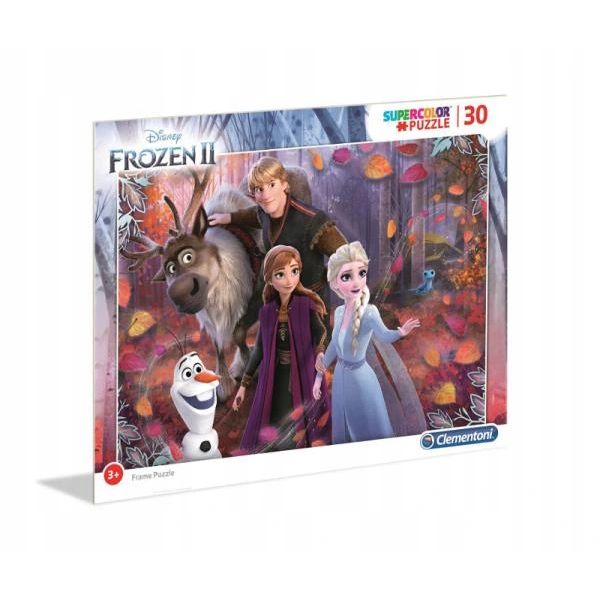 PUZZLE RAMKOWE 30 EL SUPER KOLOR Frozen 2