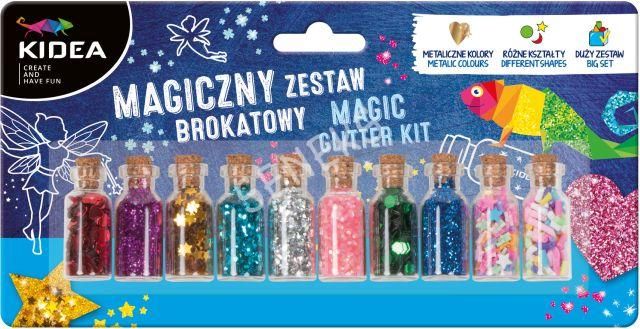 MAGICZNY ZESTAW BROKATOWY KIDEA