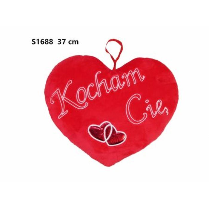SERCE 'KOCHAM CIE' 37 CM 166029 W