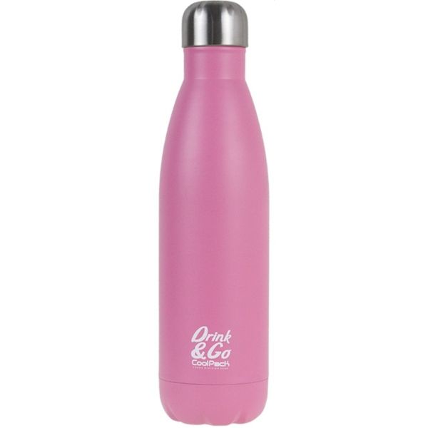 CoolPack Pastel Bidon Metal 500ML RÓŻ