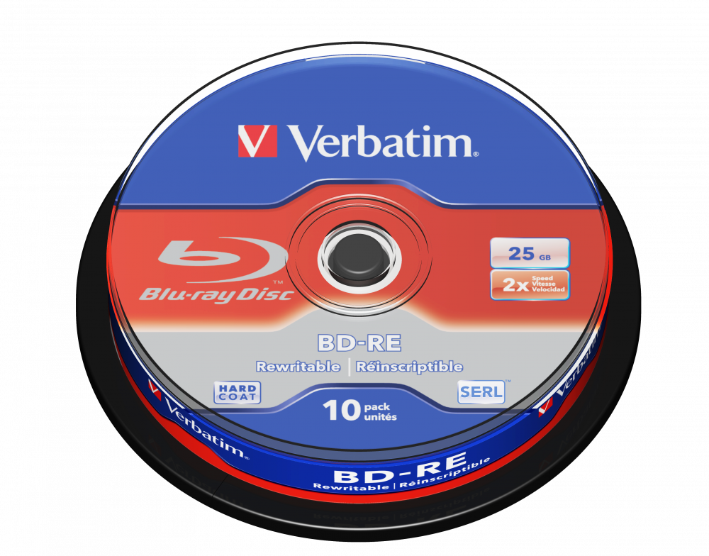 Verbatim BD-RE x2 25GB c-10 43694 - Henryx24
