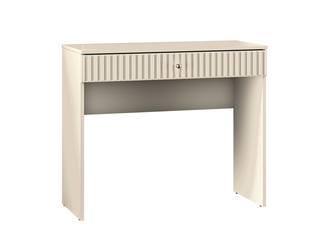 Nowoczesna toaletka z szufladą do sypialni SOPHIE cashmere