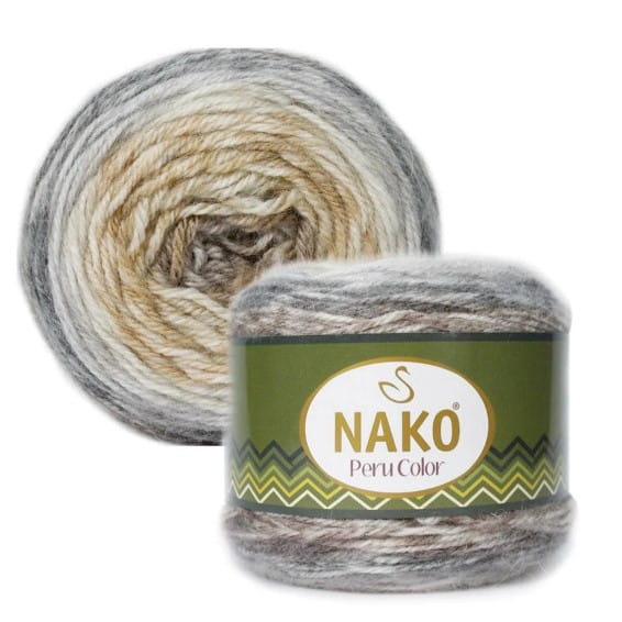 Włóczka Nako Peru Color 100G kol. 32186