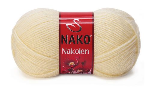 włóczka NAKOLEN kol. 256 / krem