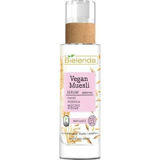 Bielenda Vegan Muesli Serum matujące owies + pszenica + mleczko ryżowe