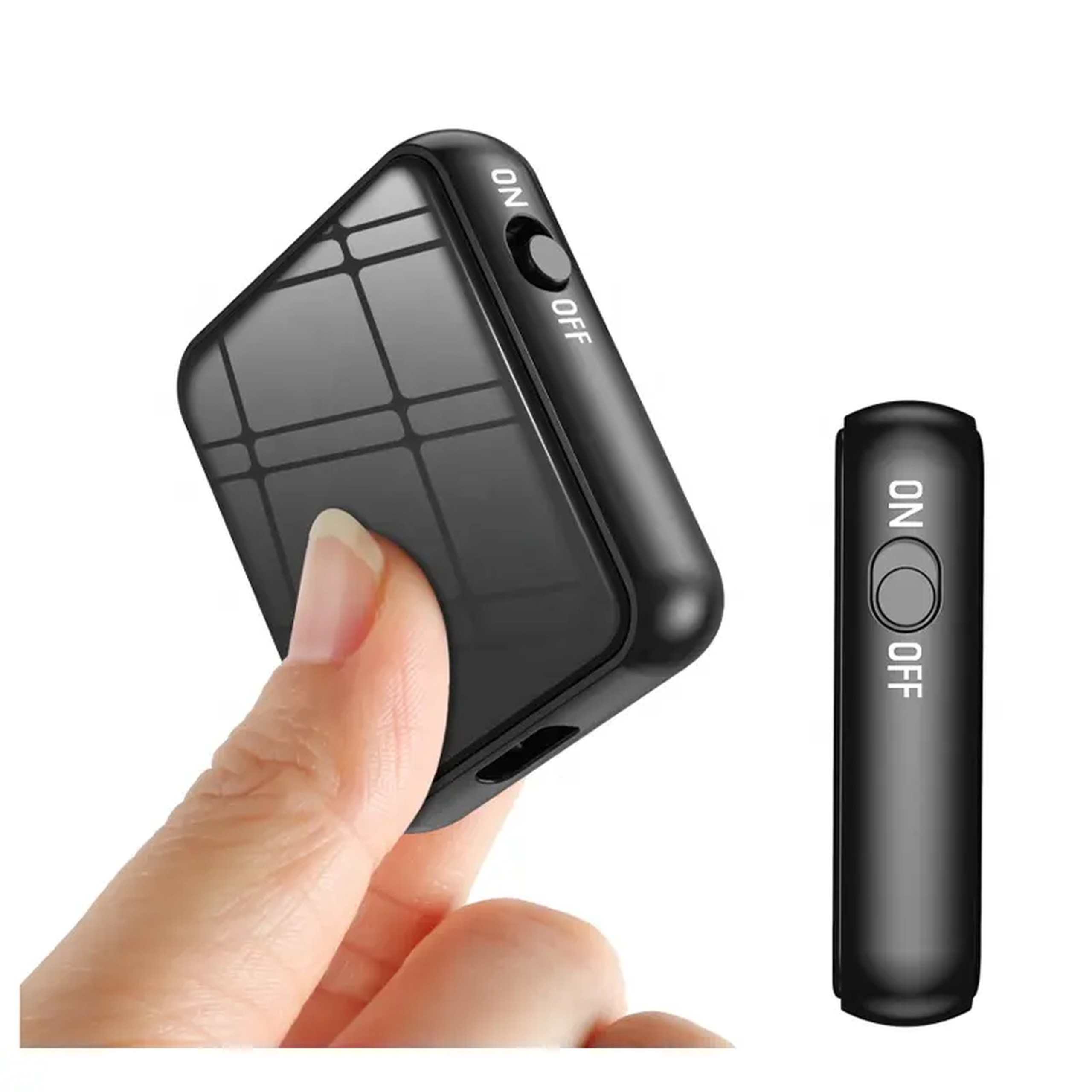Mini Ukryty Dyktafon Szpiegowski z Detekcją Dźwięku – 8GB, 50h, MK-ZD46