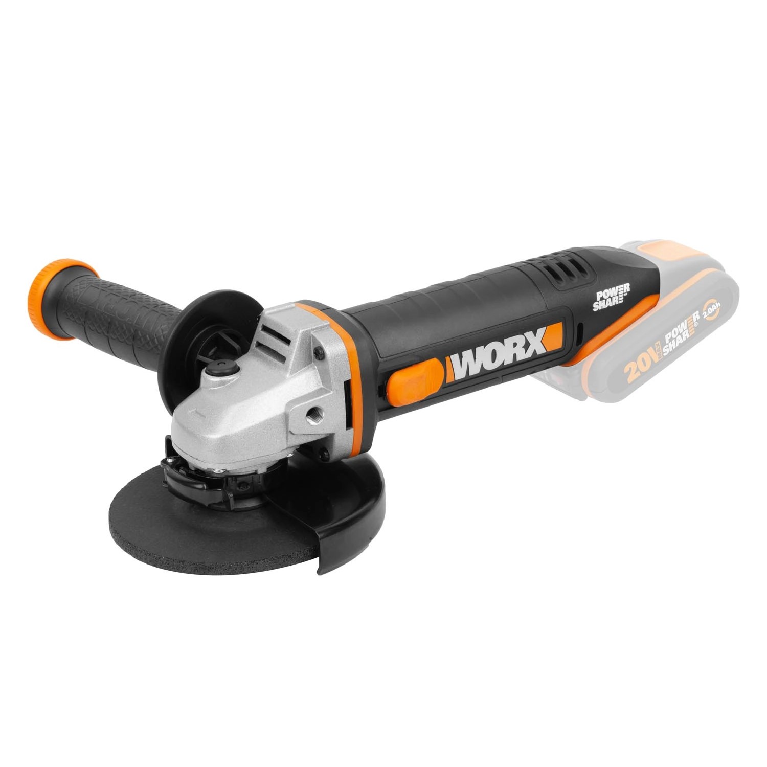 WORX Szlifierka kątowa WX803.9 125mm 20V