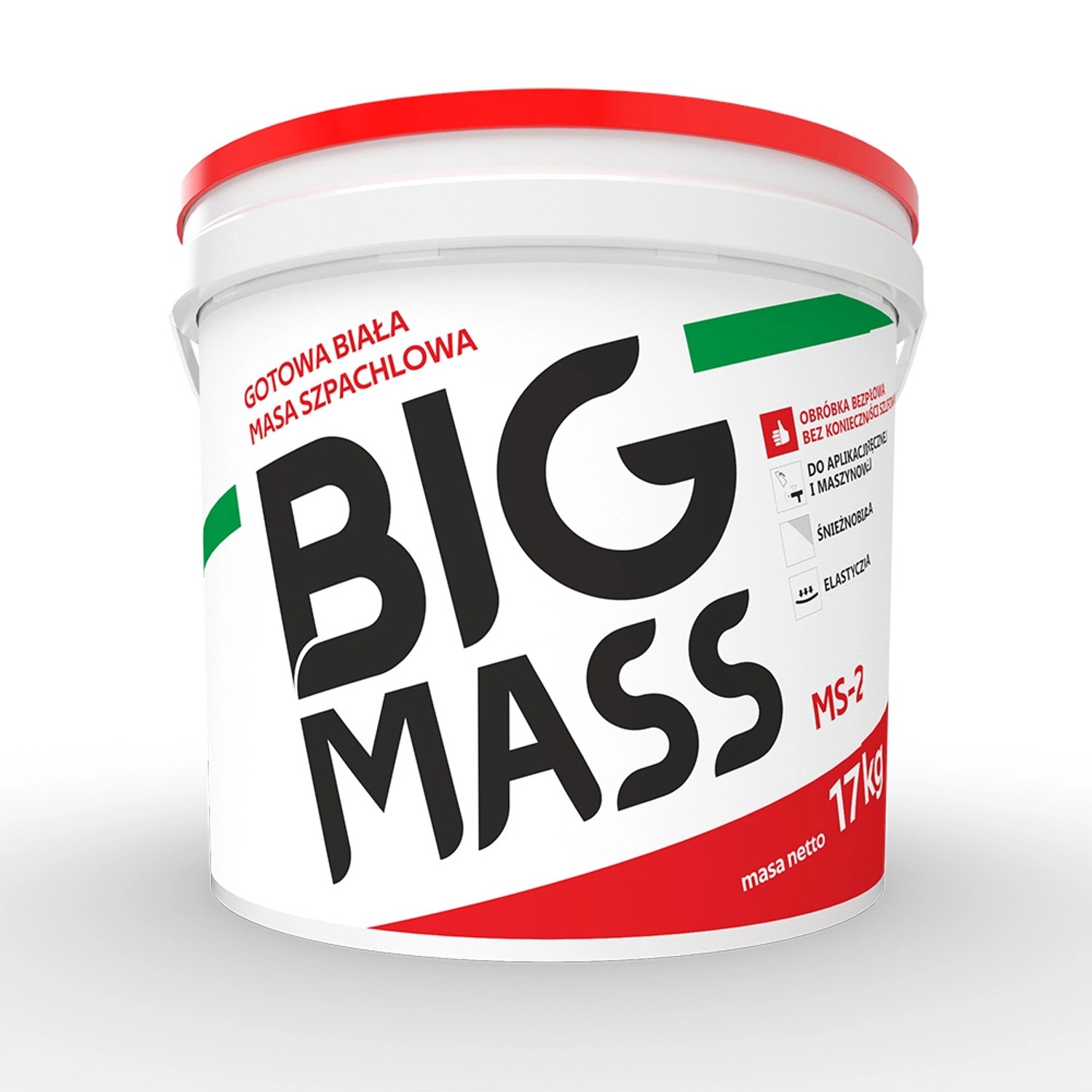 MJG Gotowa masa szpachlowa BIG Mass MS-2 17 kg