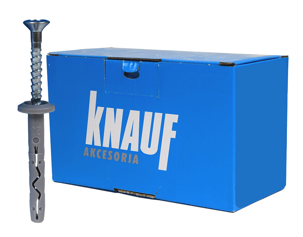 KNAUF KOŁKI ROZPOROWE SZYBKI MONTAŻ 6/60 100 SZTUK