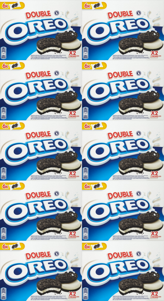 10x Ciastka Oreo Double, 170g