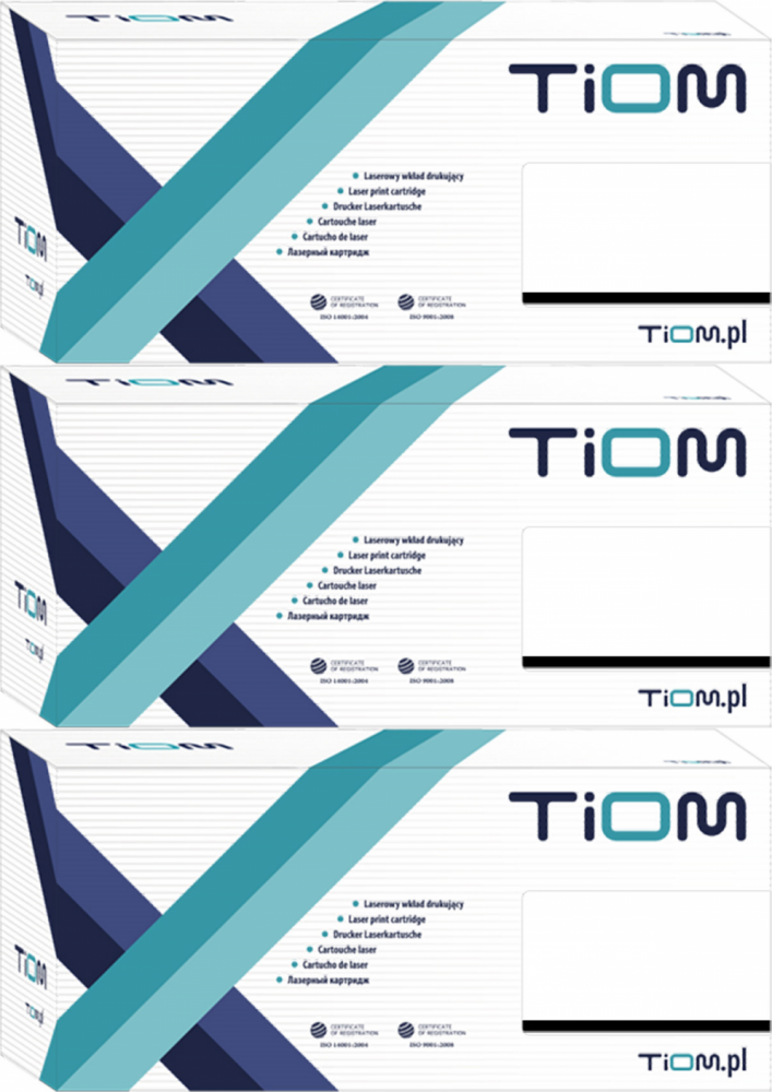 3x Toner Tiom Ti-LH285AN 85A (CE285A), 1600 stron, black (czarny)