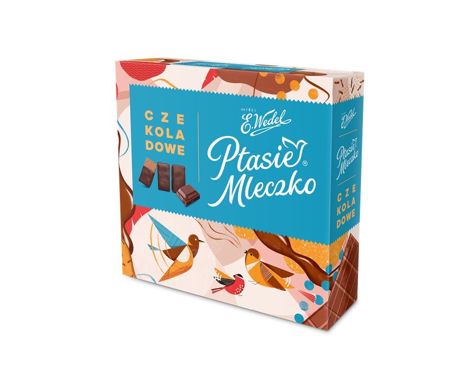 Ptasie Mleczko Wedel, czekoladowy, 340g