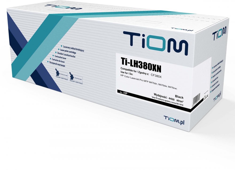Toner Tiom Ti-LH380XN (CF380X), 4400 stron, black (czarny)
