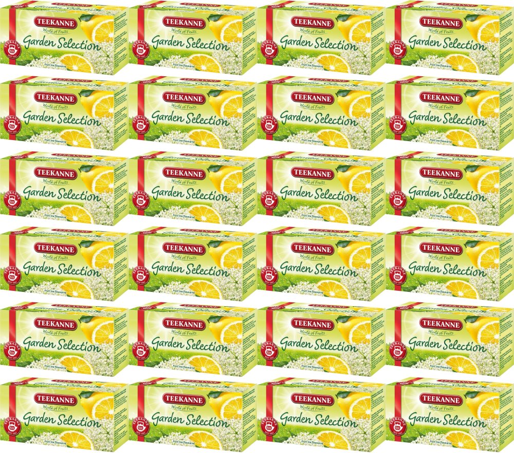 24x Herbata owocowa w kopertach Teekanne Garden Selection, 20 sztuk x 2.25g