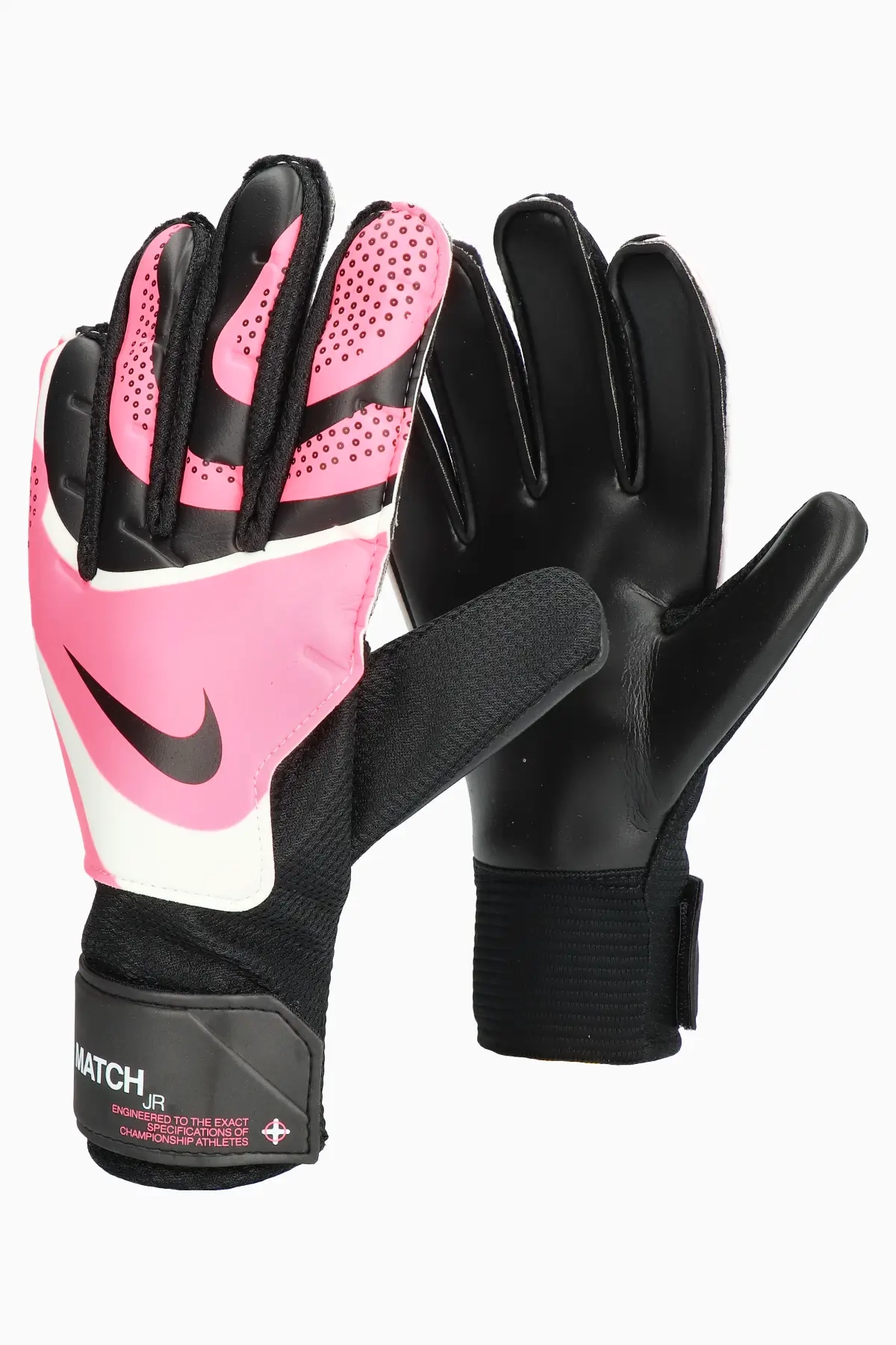 Rękawice Nike Match Junior - Różowy