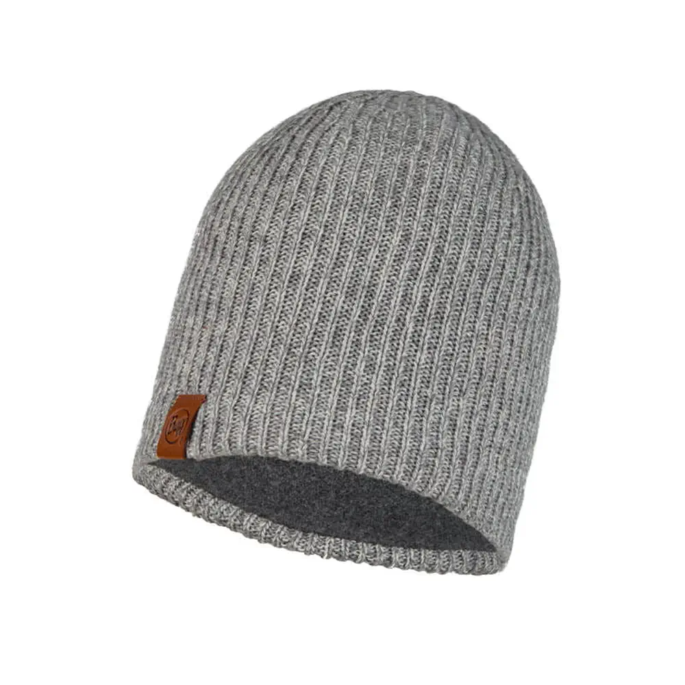Czapka BUFF Lifestyle Adult Knitted & Full Fleece Hat LYNE LIGHT GREY