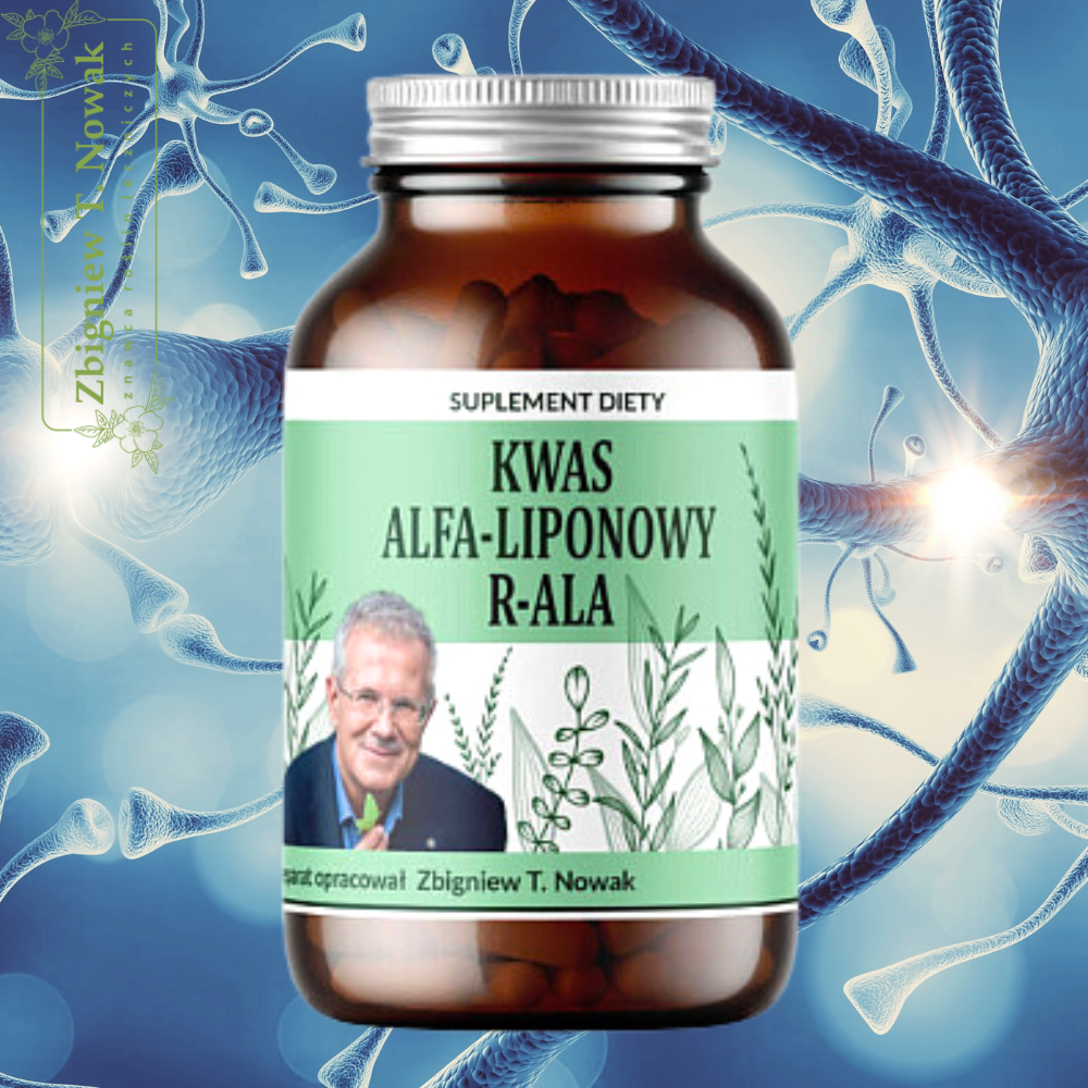 Kwas alfa-liponowy 60kaps. R-ALA Z.T.Nowak