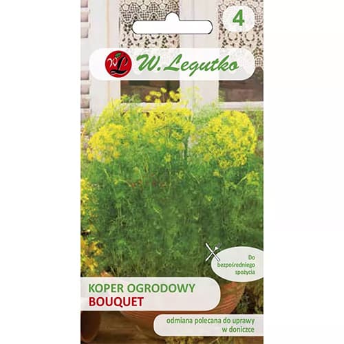 1 szt, Blattdill Bouquet - Samen: Ilość w opakowaniu: 5 g