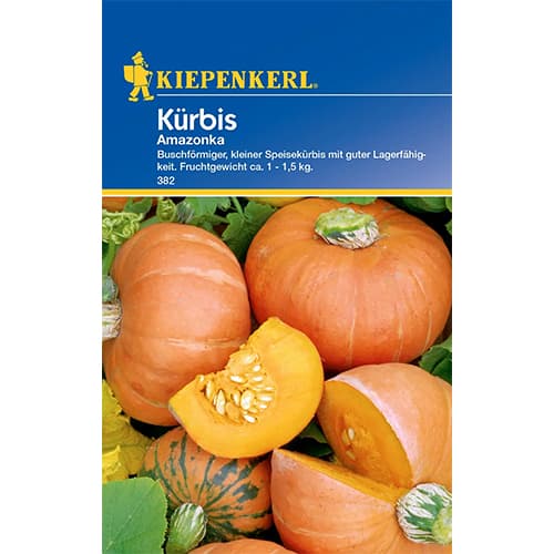 1 szt, Kürbis Amazonka - Samen: Ilość w opakowaniu: 1 Stück
