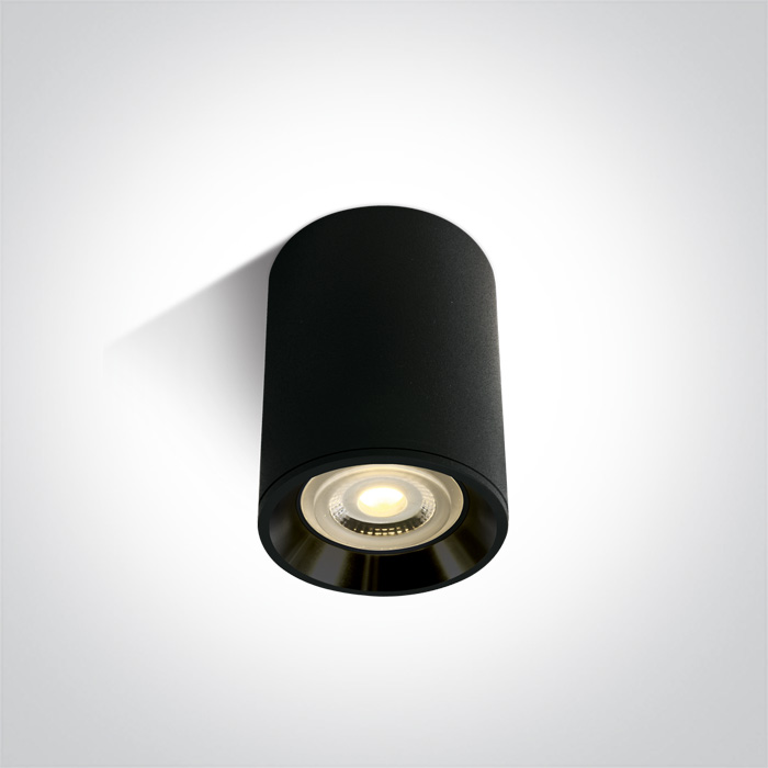 One Light Lawrio lampa podsufitowa 1x10W czarna 12105AL/B/B - Wysyłka w 24h