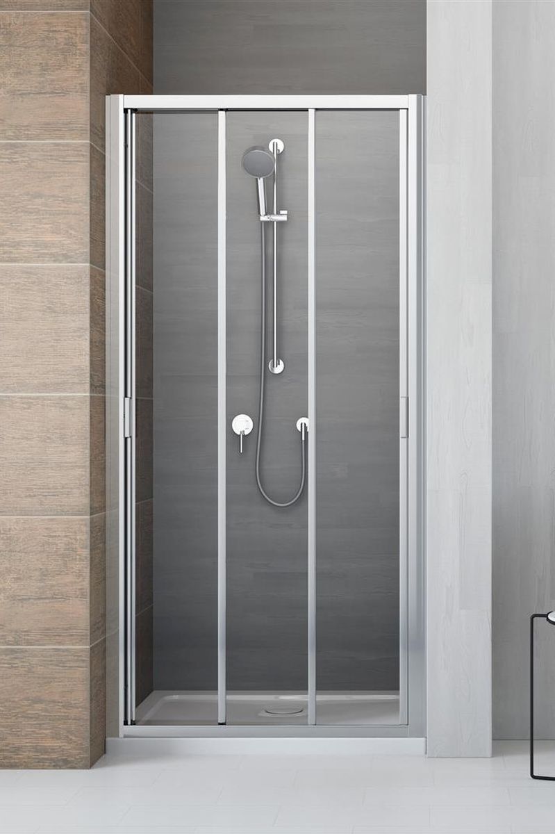 Radaway Evo DW drzwi prysznicowe 95 cm chrom/szkło przezroczyste 335095-01-01